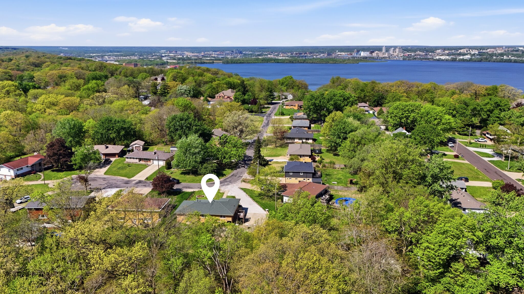 Baker St, East Peoria - real estate photography by Aerial MG