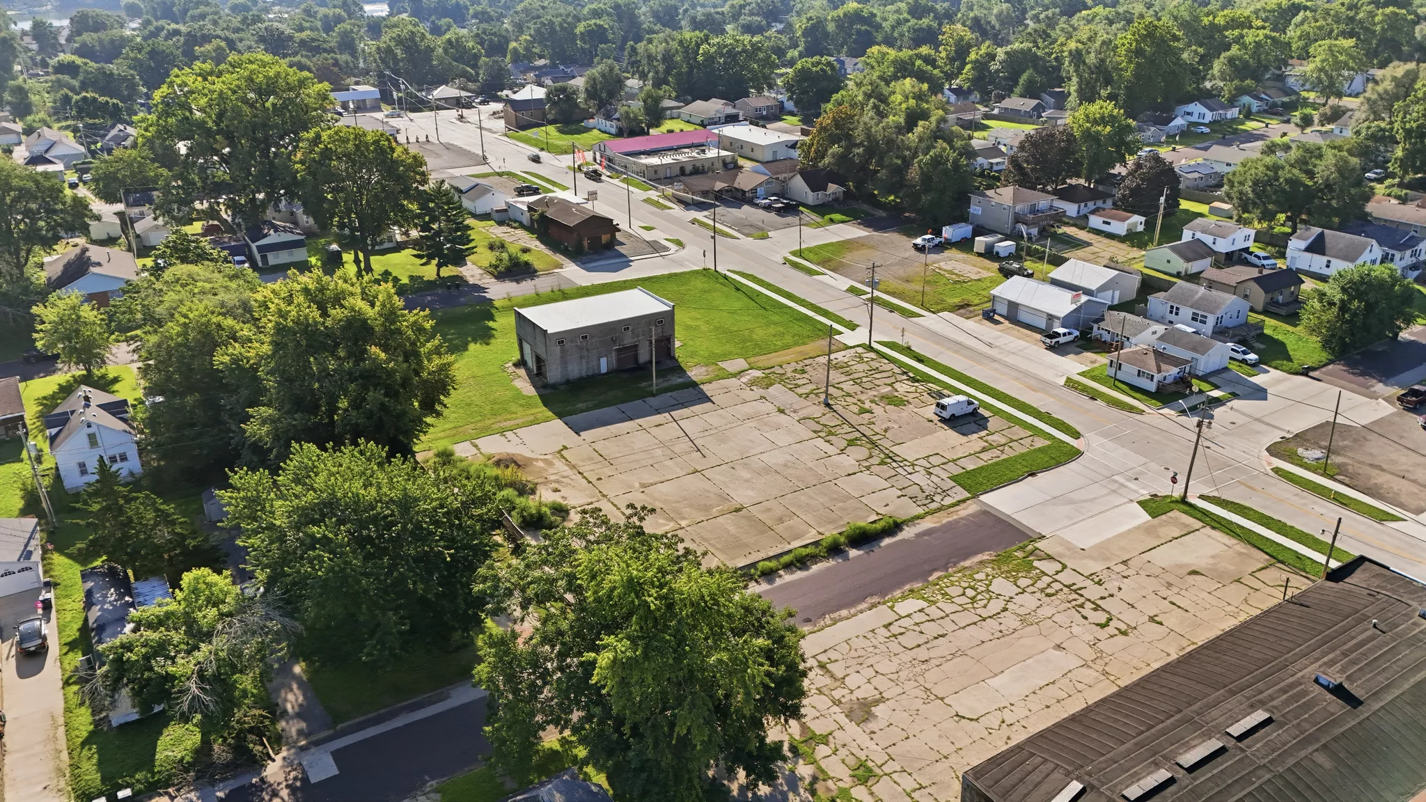 W Derby St., Pekin - real estate photography by Aerial MG