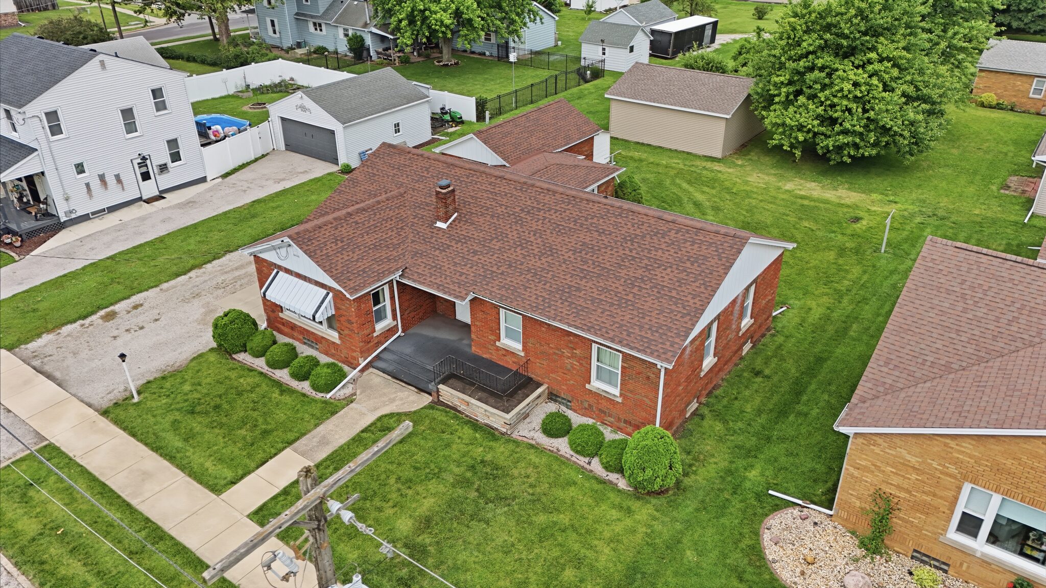 W Partridge St, Metamora - real estate photography by Aerial MG